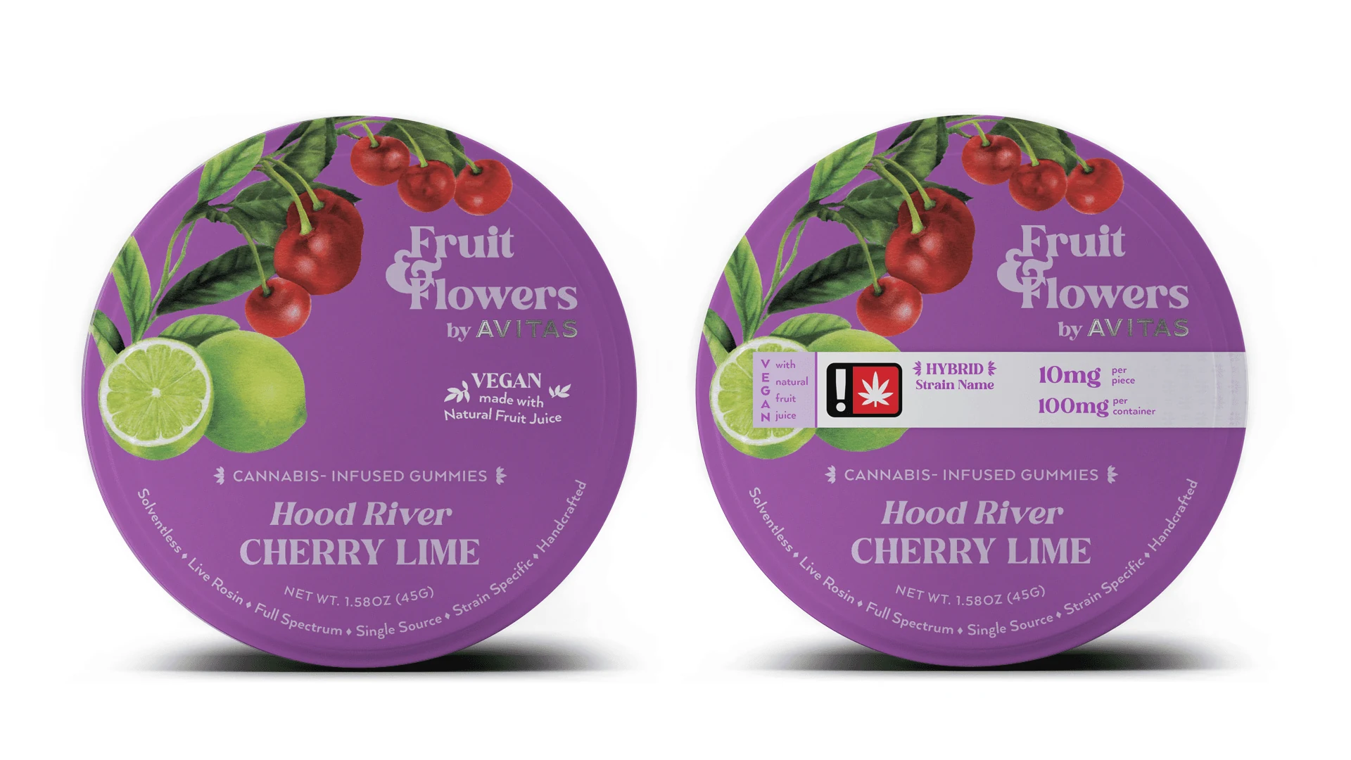 Dark palette / Cherry Lime
