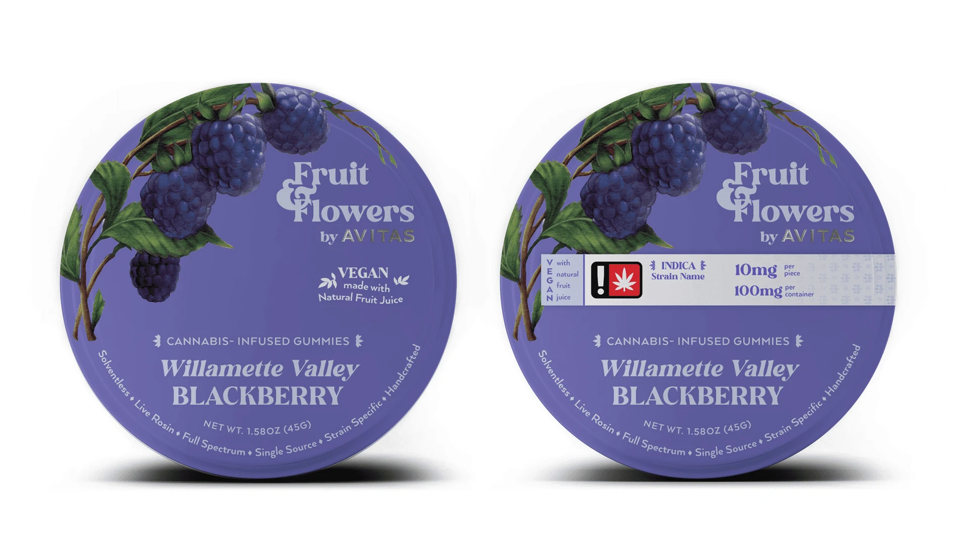 Dark palette / Blackberry