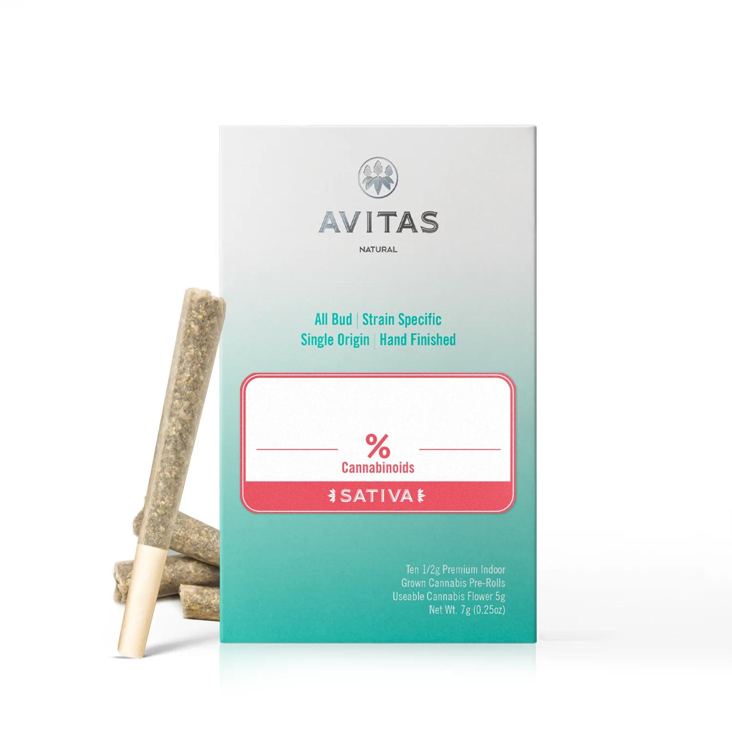 AVITAS pre-roll 10-pack base template